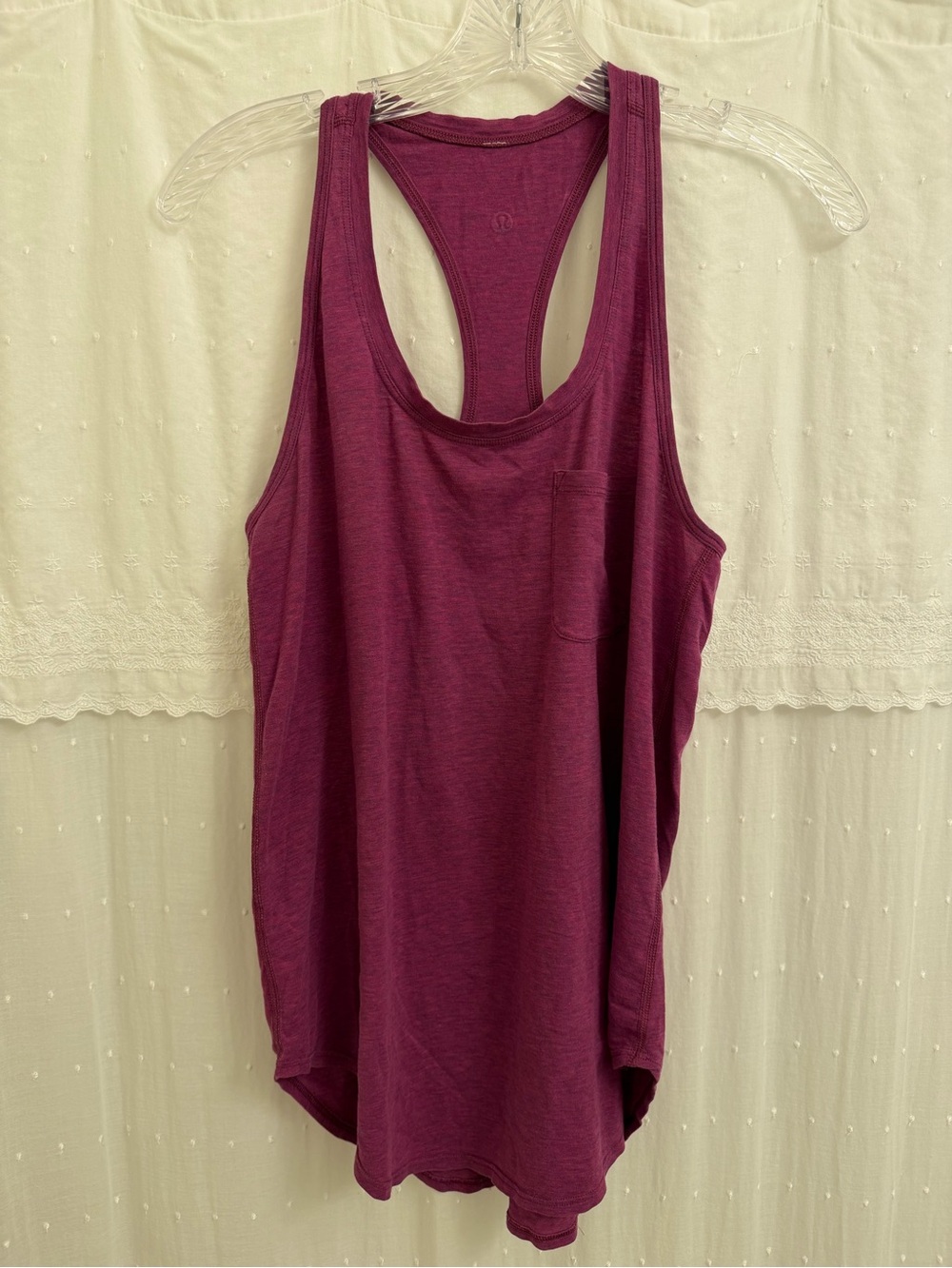 Lululemon Yogi Racerback Pocket Tank Top